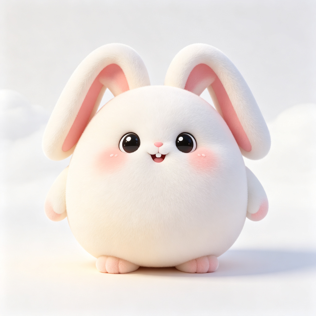 游乐场吉祥物兔子